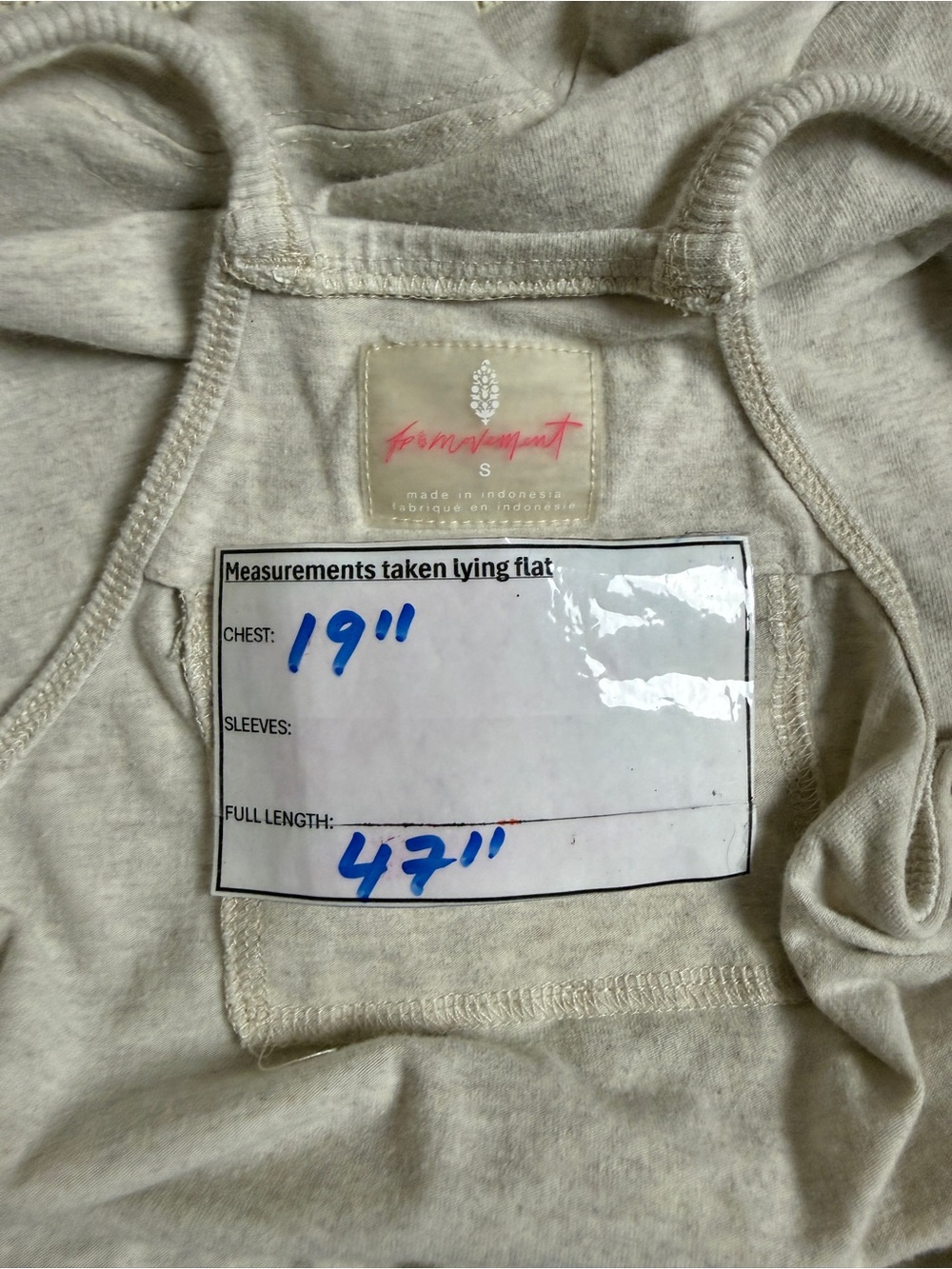 Free People Hot Shot Onesie in Heather Grey Size Small - Picture 11 of 11